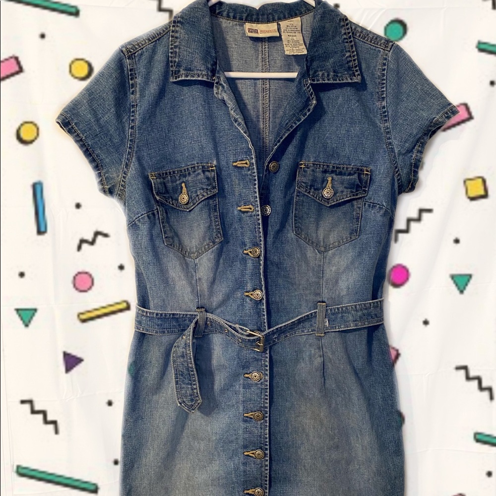 Amazing Vintage Faded Glory denim dress